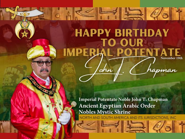 Imperial Potentate Birthday Promo