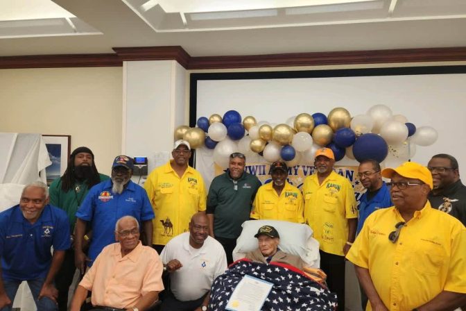 Honoring Noble Sergeant Taylor Howard on his 108th birthday as a member of Karun