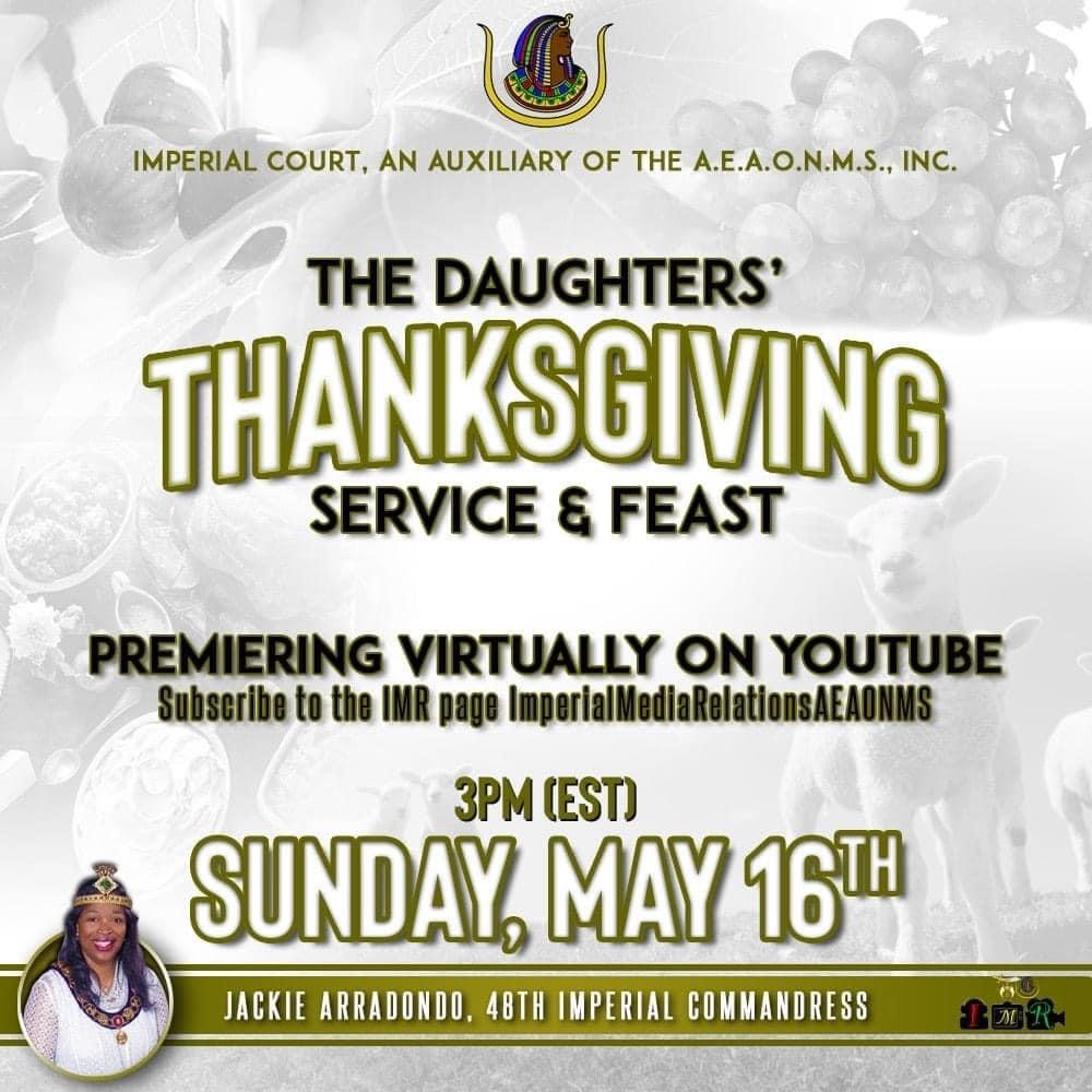 Daughters Thanksgiving Service and Feast